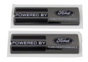 Powered By Ford Performance Badge - Black Ford Racing