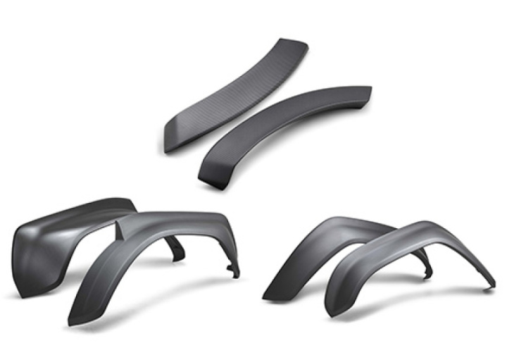 2022-25 Bronco Raptor Cf Fender Flare Set-Matte Ford Racing in the group Select car model / Ford at DDESIGN Scandinavia AB (frpM-16268-BM)