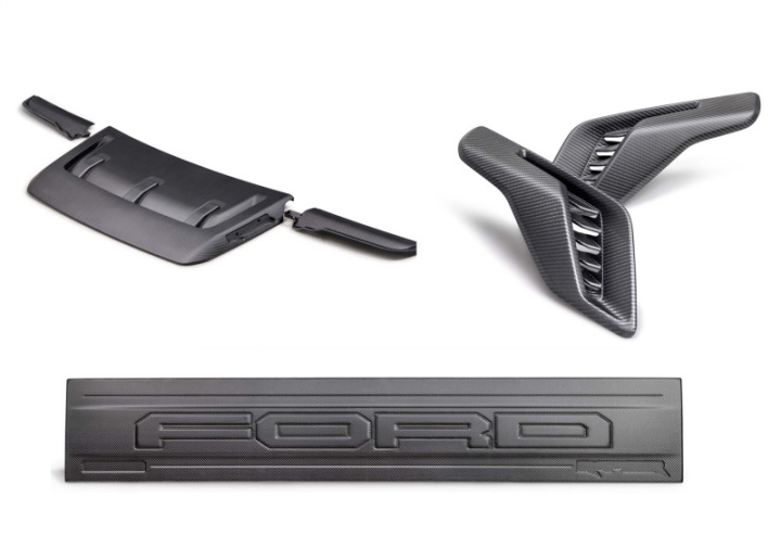 2021-25 F-150 Raptor Cf Appearance Kit-Matte Ford Racing in the group Select car model / Ford at DDESIGN Scandinavia AB (frpM-16600K-FM)