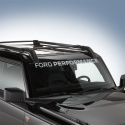 2021-25 Fp Bronco Windshield Banner - Silver Ford Racing