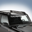 2021-25 Fp Bronco Windshield Banner - White Ford Racing