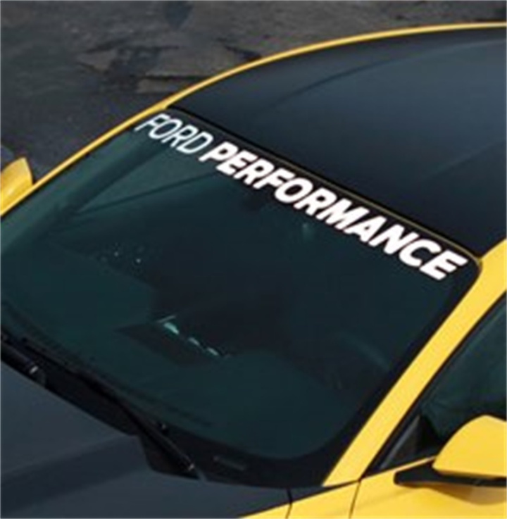 05-20 Mustang Windshield Banner Ford Performance Ford Racing in the group Select car model / Ford at DDESIGN Scandinavia AB (frpM-1820-MB)