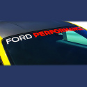 05-21 Mustang Ford Performance Windshield Banner-R Ford Racing