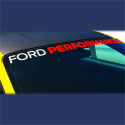 05-21 Mustang Ford Performance Windshield Banner-R Ford Racing