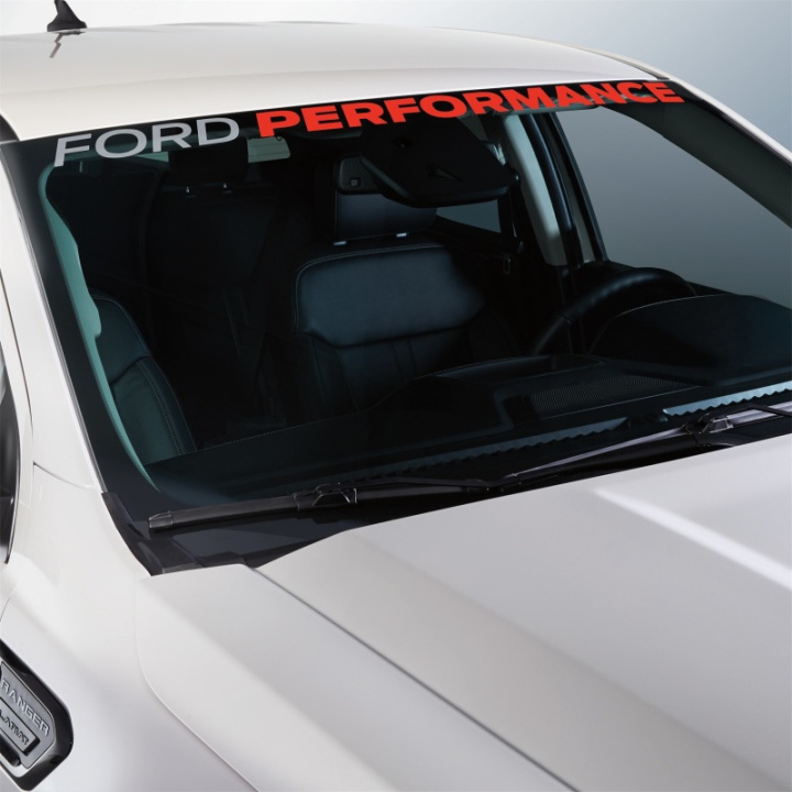 Fp Ranger Windshield Banner - Wht/Red Ford Racing in the group Select car model / Ford at DDESIGN Scandinavia AB (frpM-1820-RGR)