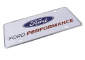 Fp License Plate-Single Ford Racing