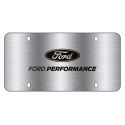 Fpp Brushed Ss License Plate Ford Racing