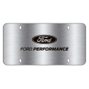 Fpp Brushed Ss License Plate Ford Racing