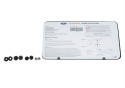 Fp License Plate Frame-Black Ss Ford Racing