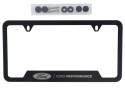 Fp License Plate Frame-Black Ss Ford Racing