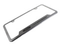 Fp License Plate Frame-Brushed Ss Ford Racing