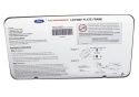 Fp License Plate Frame-Brushed Ss Ford Racing