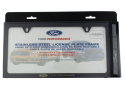 Fp Slim License Plate Frame-Black Ss Ford Racing
