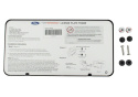 Fp Slim License Plate Frame-Black Ss Ford Racing