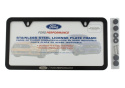 Fp Slim License Plate Frame-Black Ss Ford Racing