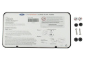 Fp Slim License Plate Frame-Black Ss Ford Racing
