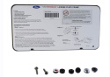 Fp Slim License Plate Frame-Brushed Ss Ford Racing