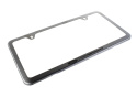 Fp Slim License Plate Frame-Brushed Ss Ford Racing