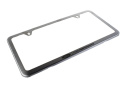 Fp Slim License Plate Frame-Brushed Ss Ford Racing