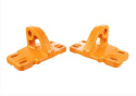 2021-25 Bronco Tow Hooks-Pair-Orange Ford Racing