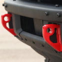 2021-25 Bronco Tow Hooks-Pair-Red Ford Racing