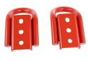 2021-25 Bronco Rear Tow Hook Pair-Red Ford Racing