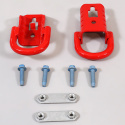 2015-25 F-150 Tow Hooks-Pair-Red Ford Racing