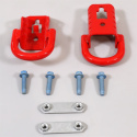 2015-25 F-150 Tow Hooks-Pair-Red Ford Racing