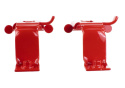 2019-2023 Ranger Tow Hooks-Pair-Red Ford Racing