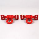 2017-24 Super Duty Tow Hooks-Pair-Red Ford Racing