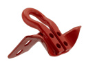 2017-24 Super Duty Tow Hooks-Pair-Red Ford Racing