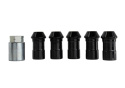 M14 X 1.5 Black Security Lug Nut Kit Of 5 Ford Racing