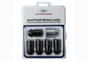 M14 X 1.5 Black Security Lug Nut Kit Of 5 Ford Racing