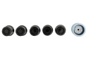 M12X1.5 Black Security Lug Nut Kit Of 5 Ford Racing
