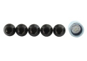 M12X1.5 Black Security Lug Nut Kit Of 5 Ford Racing