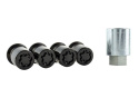 M12X1.5 Black Security Lug Nut Kit Of 4 Ford Racing