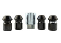 M12X1.5 Black Security Lug Nut Kit Of 4 Ford Racing