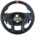 2015-18 F-150 Raptor Steering Wheel Kit - Orange Ford Racing