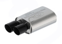 2020-25 Explorer St Sport Exhaust - Black Ford Racing