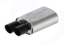 2020-25 Explorer St Sport Exhaust - Black Ford Racing