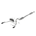 2021-25 F-150 Sport Exhaust - Black - Rear Exit Ford Racing
