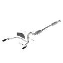 2021-25 F-150 Sport Exhaust - Black - Rear Exit Ford Racing