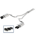 2018-2023 Mustang 5.0 Sport Exh System -Blk Tip Ford Racing