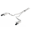 15-17 Mustang 5.0 Sport Exh System - Black Tip Ford Racing