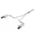 15-17 Mustang 5.0 Sport Exh System - Black Tip Ford Racing