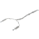 2010-2017 Taurus Sho Touring Exhaust - Chrome Tip Ford Racing