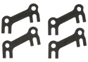 Scj Pushrod Guide Plate Set (4) Fits 1 Head Ford Racing