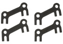 Scj Pushrod Guide Plate Set (4) Fits 1 Head Ford Racing