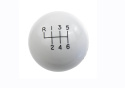 Shift Knob Fp Gt350R White Ford Racing