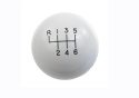 Shift Knob Fp Gt350R White Ford Racing